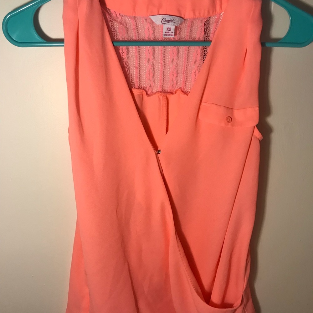 Pink tank top